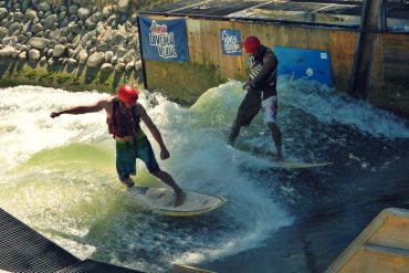 River surfing Cunovo